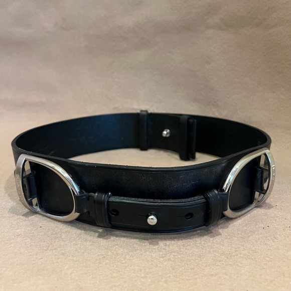 Accessories - Ralph Lauren black leather belt